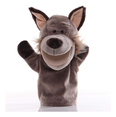Marionetas De Mano De Boca Abierta De Lobo Para Jugar