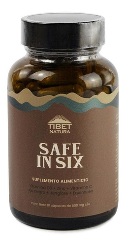 Vitamina D3 Zinc Vitamina C Ajo Negro 111 Cápsulas Tibet