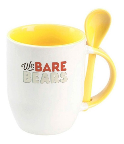Taza Con Cuchara Osos Escandalosos
