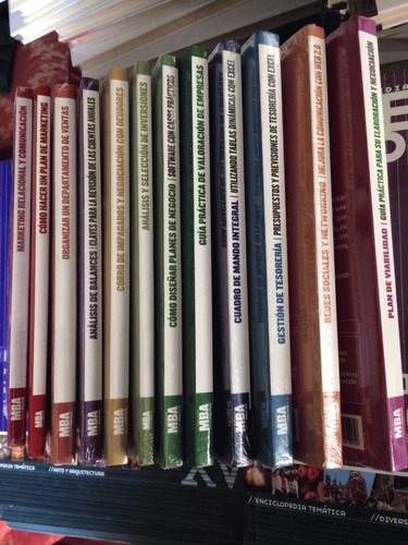 Colección Mba Practico - 12 Tomos Con Cd C/u - El Comercio
