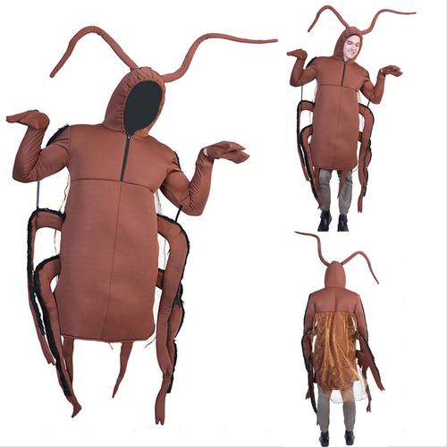 Divertido Espectáculo De Disfraz De Cucaracha Para Halloween