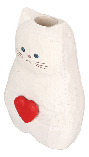 Florero Con Forma De Estatua De Gato, Botella De Pino, Jarro