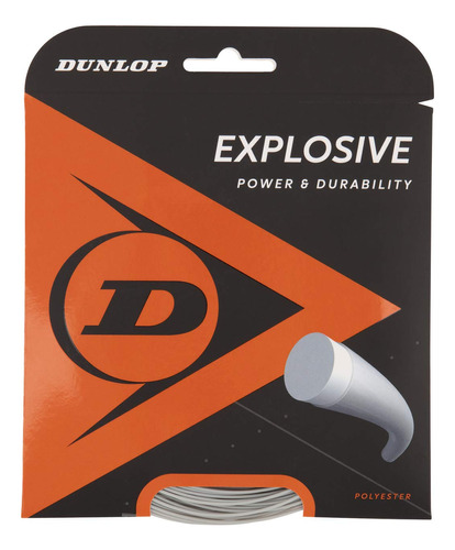 Dunlop Sports Cuerda De Tenis De Poliéster Explosivo 16g, .