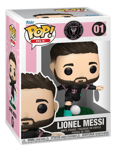 Funko Pop! Mls Lionel Messi Inter Miami Fu88617