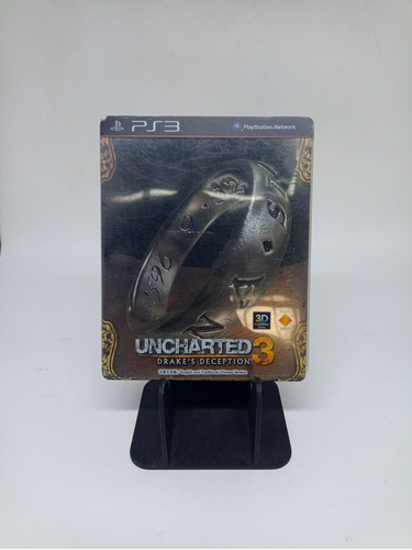 Uncharted 3 Drake´s Deception Steelbook Ps3 Físico