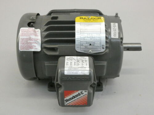 1.5hp Baldor Industrial Motor, 145t, 1800rpm, Tefc, 3ph, Yyx