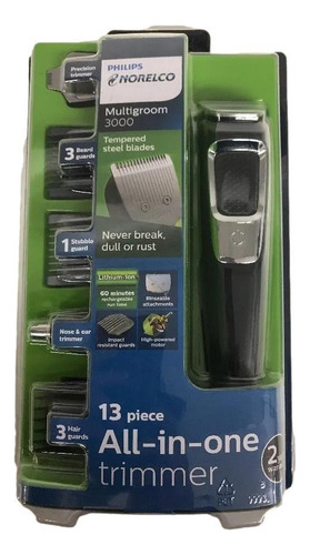 Aparador De Pelos Philips Norelco Serie 3000 Bivolt