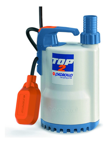 Electrobomba 0.5hp*1 1/4 Drenaje Top2 Pedrollo Color Blanco
