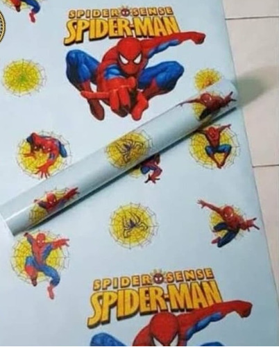 Papel Pintado Adhesiv Empapelar Spiderman Hombre Araña Rollo