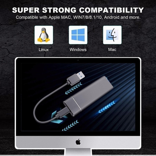 Imagen 6 de 8 de Disco Duro Para Portátil Memoria Externa 2tb Ssd 2tb