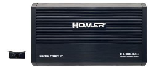 Amplificador Howler 4 Canales Ht 100.4 Fuente Poder Clase Ab