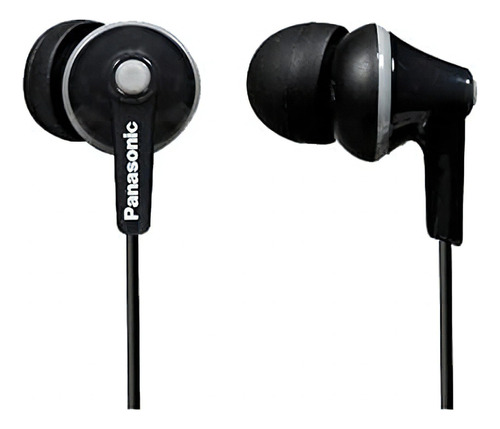 Panasonic Rp-hje125e-k Auriculares Dentro De Oído, 10 - 24000 Hz, 200 Mw, 97 Db, 16 Ohmio, 9 Mm, Color Negro