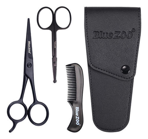 Set De Tijeras Y Peines Para Nariz, Barba Y Bigote Para Homb