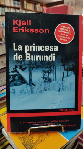La Princesa De Burundi Kjell Eriksson