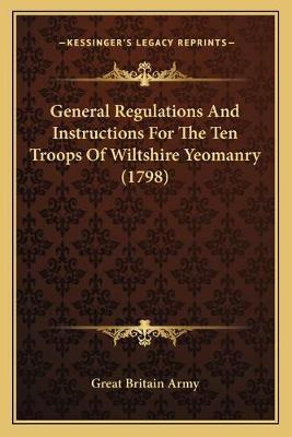 Libro General Regulations And Instructions For The Ten Tr...