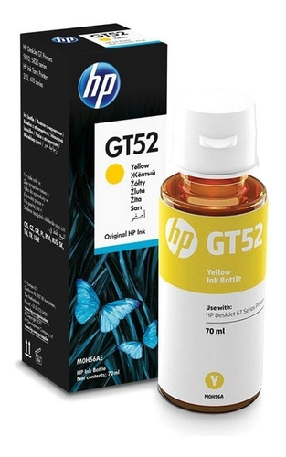 Tanque De Tinta Original Hp Gt52 M0h56al Deskjet Gt 5820