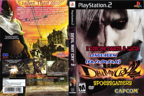 Devil May Cry Ps2 Coleção (4 Dvds) Patch Pague 3 Português