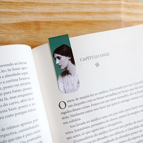 Imagem 5 de 7 de Marcador De Página Magnético Kit 4 Escritoras Mulheres Livro
