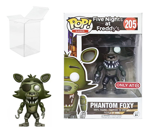 Phantom Foxy Fnaf Funko Pop No. 205 Año 2016 Original