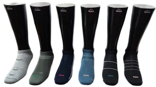 Medias Taloneras Hombre Irbis Alta Calidad Nylon Spandex