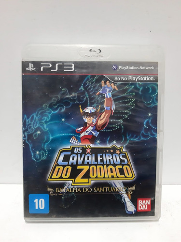 Jogo Ps3 - Os Cavaleiros Do Zodíaco: Batalha Do Santuário