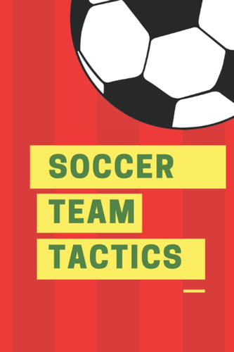 Libro: Soccer Tactics Playbook: Formation Notebook Medium Si