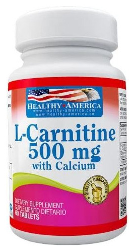 L-carnitina Con Calcio 500mg X60 Tabs - G - g a $12