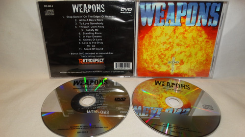 Weapons - Second Thoughts (cd + Dvd Hard Rock Us Retrospect 