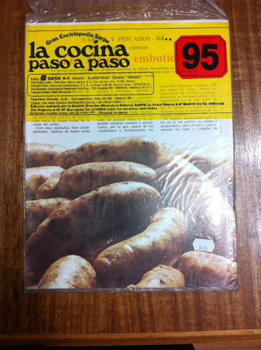 Enciclopedia Sarpe La Cocina Paso A Paso Fasciculo Nº 95