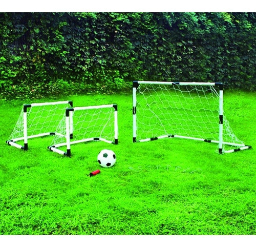 Arcos De Fútbol Con Pelota Juego Para Niño Niña Mvd Sport