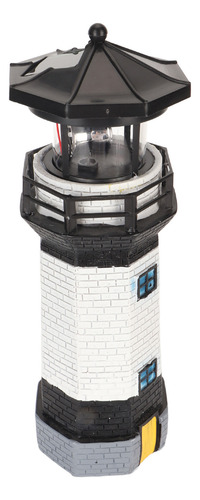Faro Solar Para Jardín, Decoración Giratoria De 360 Grados