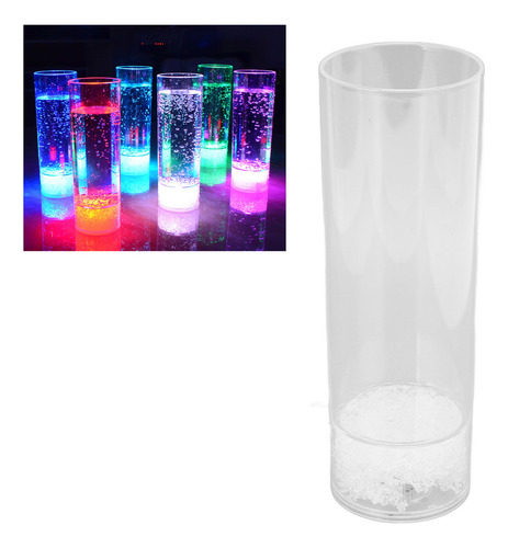 Luz Led De Copa Larga Multicolor Que Brilla Intensamente, Fu