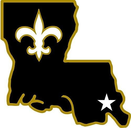  New Orleans Saints Nfl Fútbol Deporte Decoración Vin...
