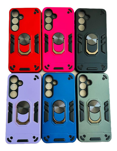 Carcasa Para Samsung S24 Plus Anti Golpes Anillo Colores