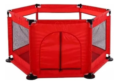 Corral Seguridad Bebe Hexagonal 130 Cm + Pelotas