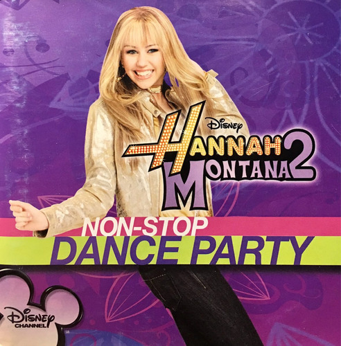 Cd Hannah Montana 2 Non Stop Dance Party Walt Disney Miley C