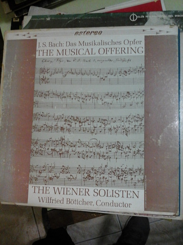 Vinilo 4202 - J. S. Bach - The Musical Offering 