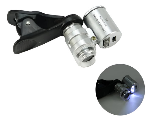 Microscopio Lupa Para Celular Con 60x De Aumento
