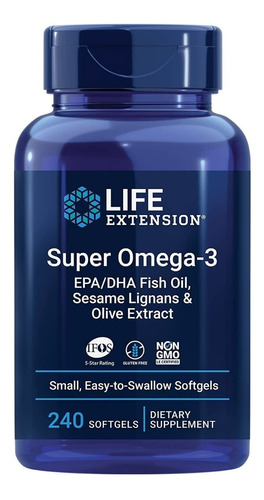 Life Extension Super Omega 3 Ligna - Unidad a $1325