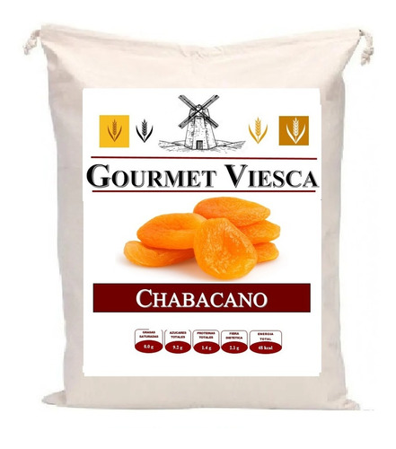 5 Kg De Chabacano Deshidratada Calidad Premium