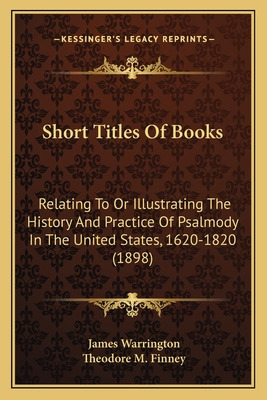 Libro Short Titles Of Books: Relating To Or Illustrating ...