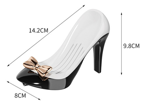 Estuche Multifuncional Con Forma De Zapato Con Tacón Para Ja
