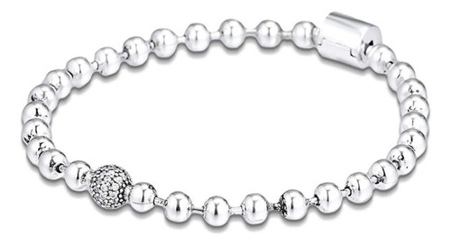 Komorebi Pulsera Plata Ley .925 Cierre Barril T21