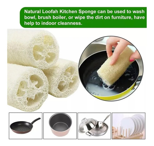 A Esponja De Lufa Natural Para La Limpieza Y El Baño.