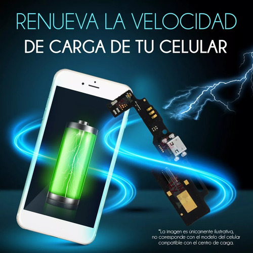 Flex Flexor Centro Carga Sistema Zte Blade A520 A521