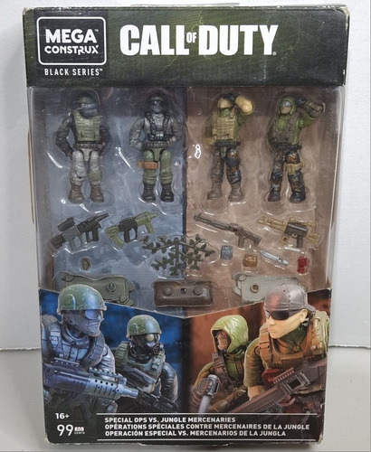 Mega Construx Call Of Duty Special Ops Vs Jungle Mercenaries