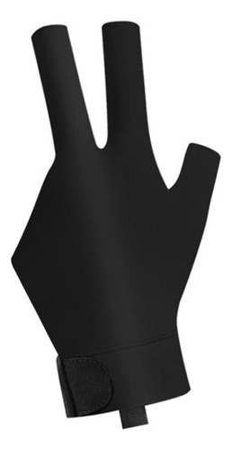 Tai 3 Dedos Glove Glove Glove Glove Pool Cue Left Black S