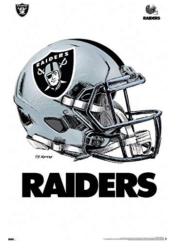 Trends International Nfl Las Vegas Raiders - Drip Helmet 20