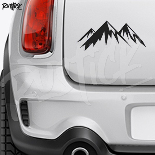 Calco Montañas Aventura Off Road Ploteo Tuning Tatoo 20cm