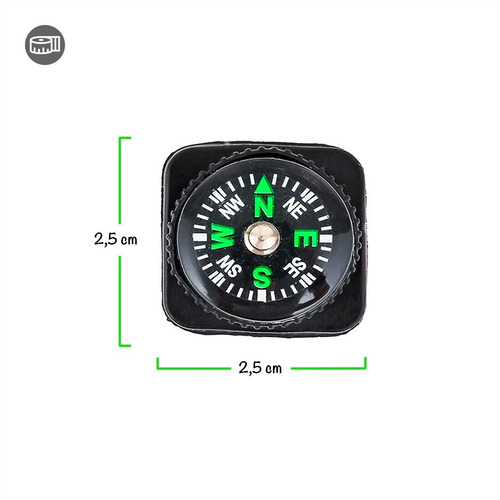 Imagen 6 de 10 de Kit Supervivencia Sos Emergency Cort Plumas Brujula Silbato